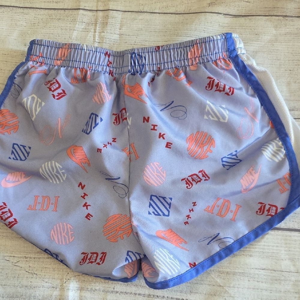 Nike Gray and Blue Athletic Shorts - Picture 5 of 5